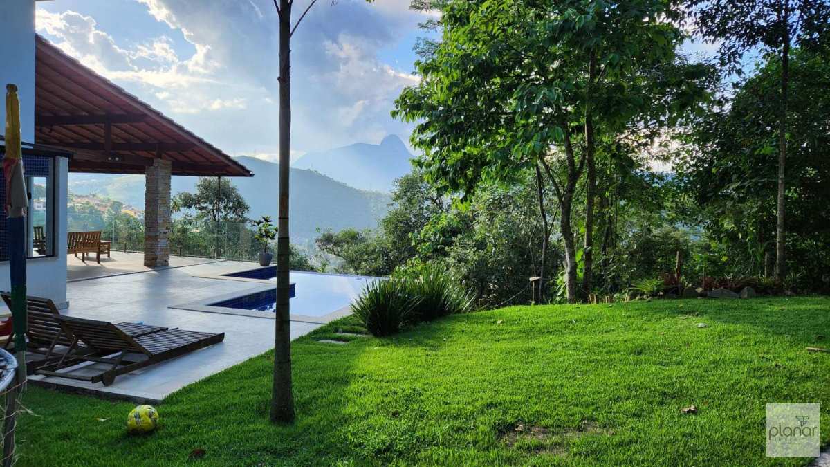  - Casa de condomínio para alugar em Petrópolis, Nogueira, com 4 quartos, 1300,00m²